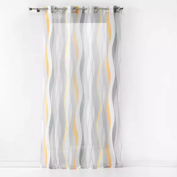 Voilage (140 x 280 cm) Ondulys Blanc 3