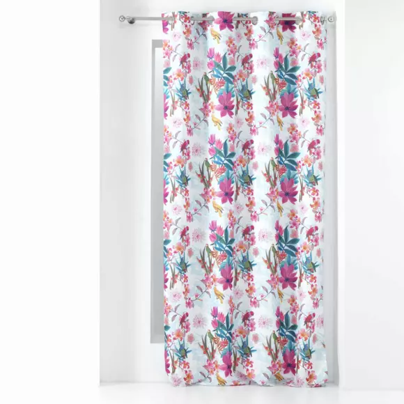Cortina semi opaca (140 x 260 cm) Exotic Paradise Rosa 3