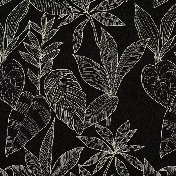 Rideau (140 x 260 cm) Kerala Noir 3