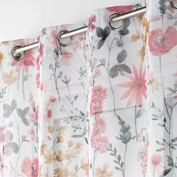 Visillo (140 x 240 cm) Florabella Blanco 2