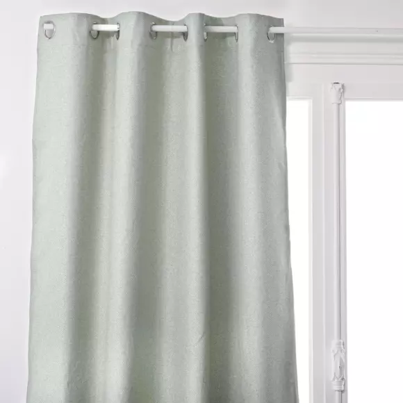Cortina opaca aislante (140 x 260 cm) Barn Azul Gris 2
