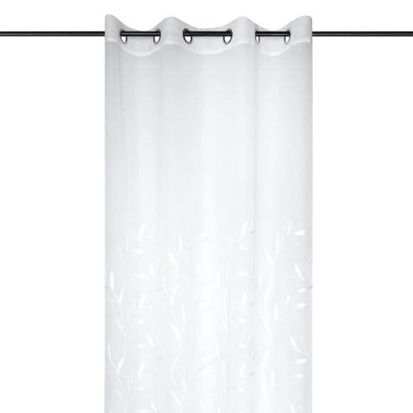 Tenda trasparente (140 x 260 cm) Palmata Bianco 2