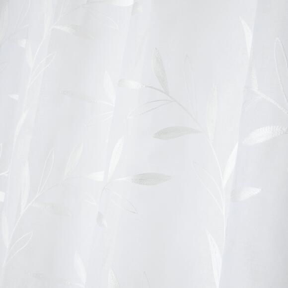 Tenda trasparente (140 x 260 cm) Palmata Bianco 3