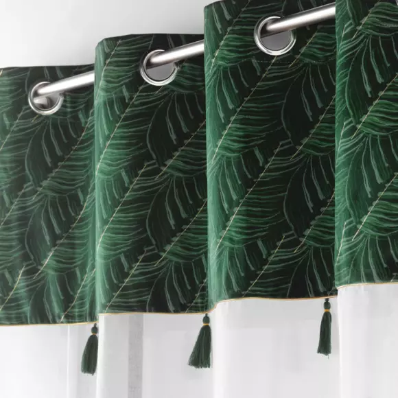Voilage (140 x 280 cm) Palmina Vert 2