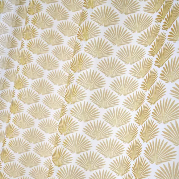 Voilage (140 x 260 cm) Greenmood Jaune moutarde 2
