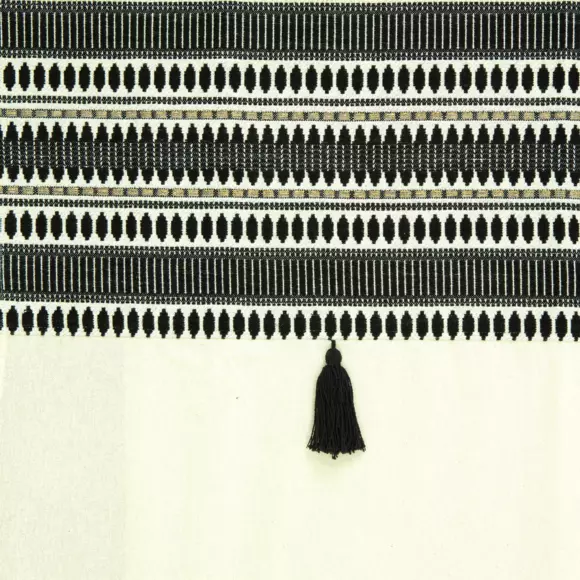 Cortina semi opaca (140 x 260 cm) Delhi Negro 2