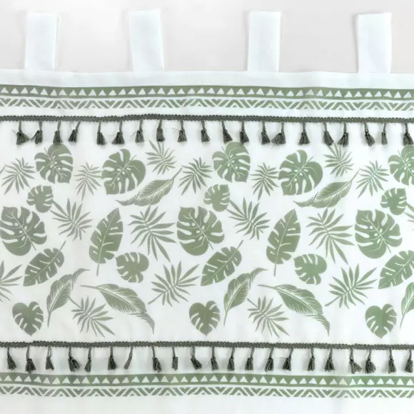 Visillo (140 x 240 cm) Milagreen Blanco 3
