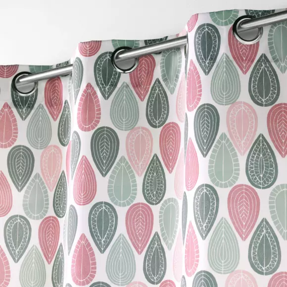 Cortina semi opaca (140 x 260 cm) Palpito Rosa 2