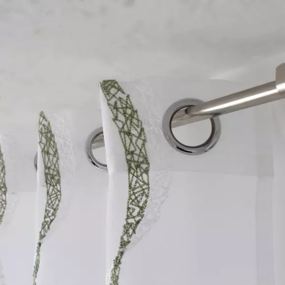 Voilage (140 x 240 cm) Matisse Vert olive 2