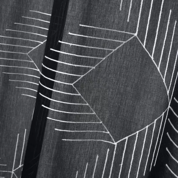 Visillo (140 x 260 cm) Quadro Negro 3