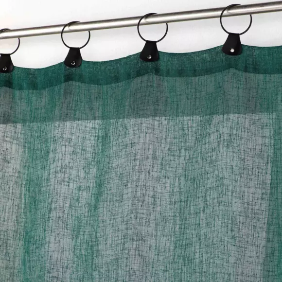 Visillo (140 x 240 cm) Linka Verde esmeralda 2