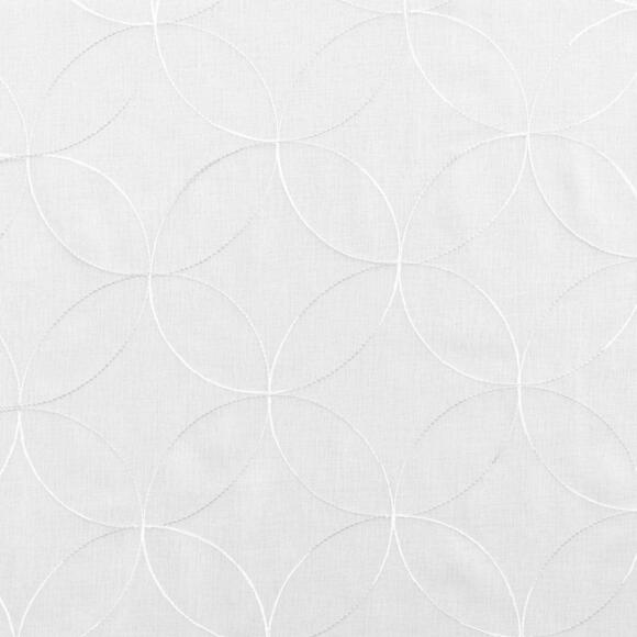 Coppia di tendine a vetro (60 x 120 cm) Olympia Bianco 3
