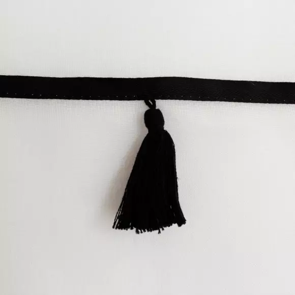 Paire de voilages (60 x 90 cm) Linea Noir 2