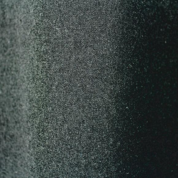 Cortina semi opaca en algodón recliclado (135 x 240 cm) Dune Gris oscuro 2