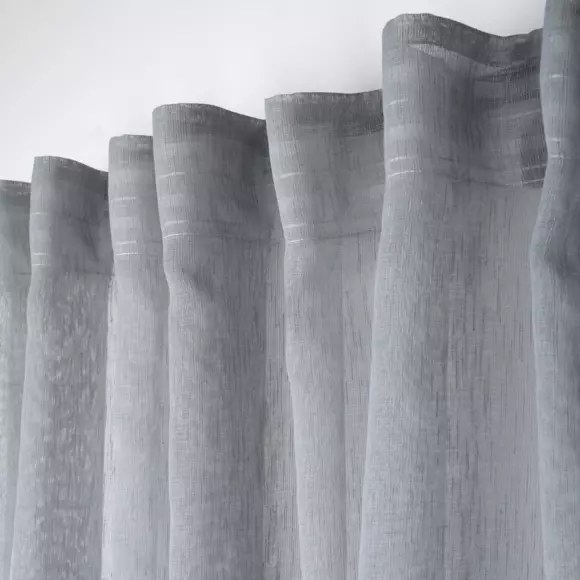 Voilage galon fronceur (140 x 260 cm) Derby Gris souris 3
