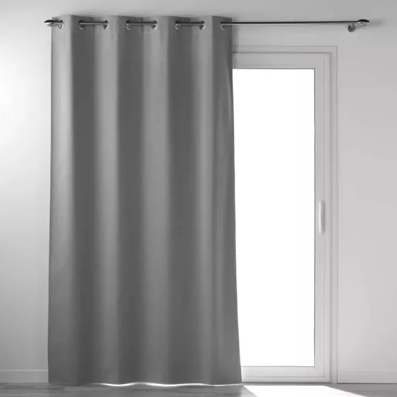Rideau occultant isolant (135 x 260 cm) Occultiss Gris 3