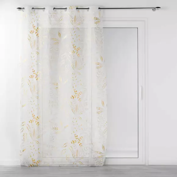 Vitrage (140 x 280 cm) Belflor Wit 3