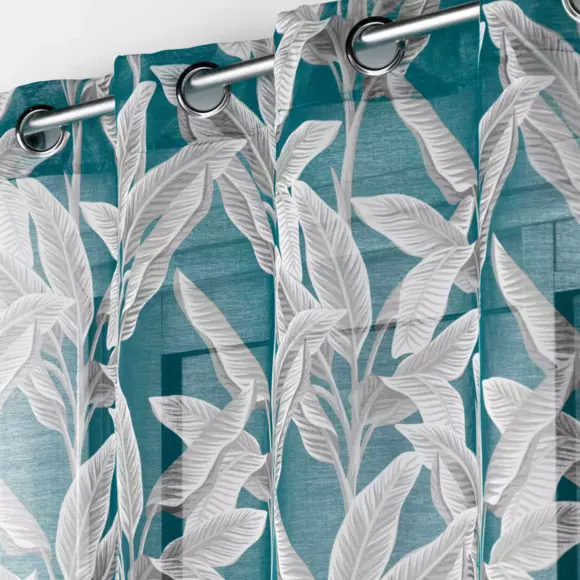 Visillo (140 x 280 cm) Isibelle Azul 2