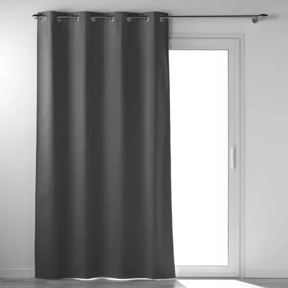 Rideau occultant isolant (135 x 260 cm) Occultiss Gris anthracite 3