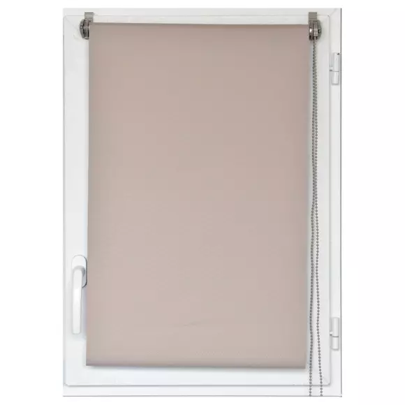 Verdunkelungsrollo (75 x H180 cm) Uni Beige 2