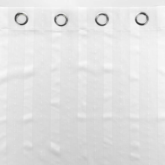 Tenda trasparente (135 x 280 cm) Ombeline Bianco 3