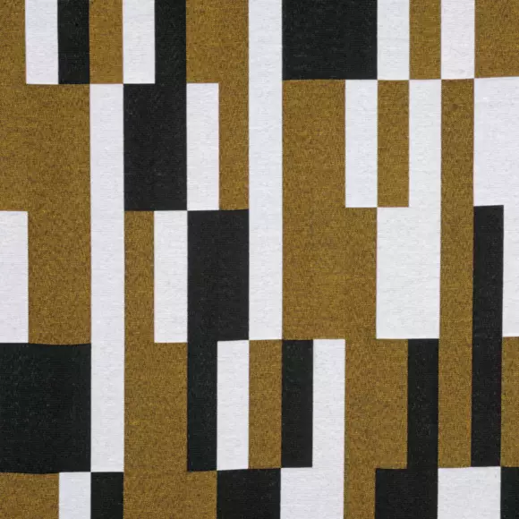 Cortina semi-opaca (140 x 260 cm) Domino Marrón 3