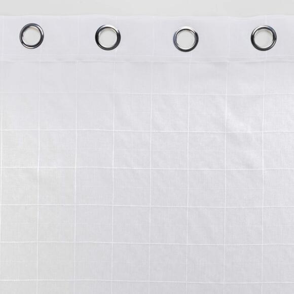 Tenda trasparente (140 x 240 cm) Eulalie Bianco 3