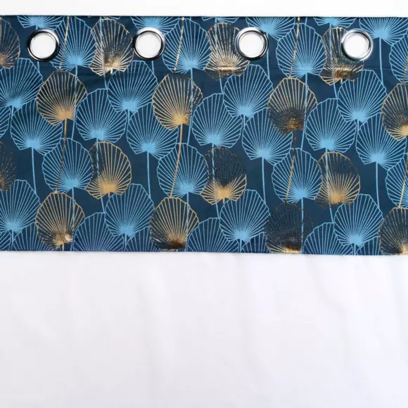 Voilage (140 x 280 cm) Clairine Bleu 2
