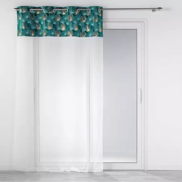 Voilage (140 x 280 cm) Clairine Vert émeraude 3