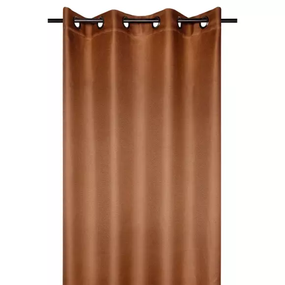 Rideau obscurcissant (140 x 180 cm) Copenhague Marron clair 3