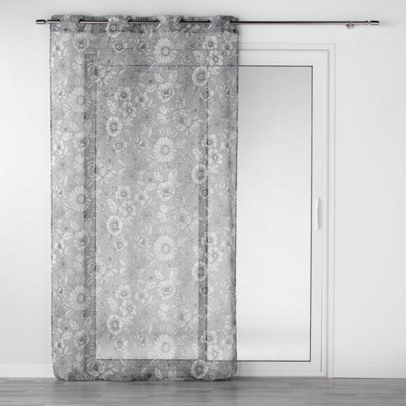 Tenda trasparente (140 x 240 cm) Milady Grigio 3