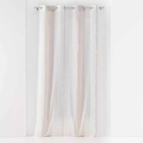 Voilage (140 x 240 cm) Estella Blanc 3