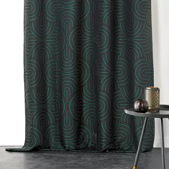 Rideau (140 x 275 cm) Metro Bleu clair 2