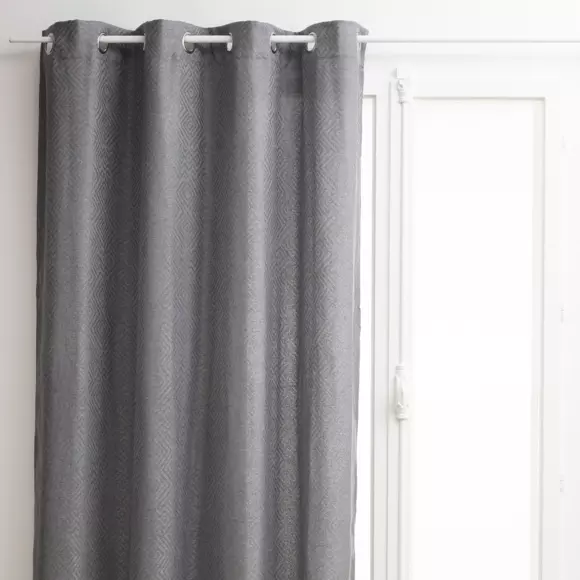 Cortina semi opaca (140 X 260 cm) Tanis Gris 2