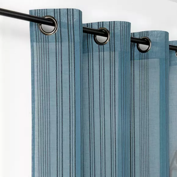 Visillo (140 x 280 cm) Escadi Azul 2