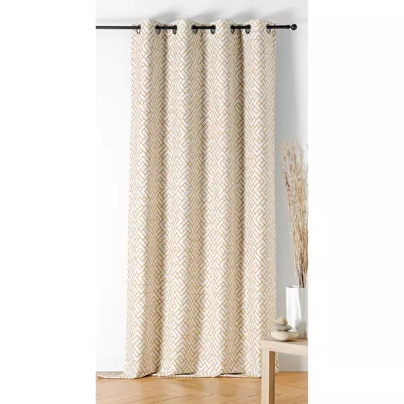 Rideau occultant isolant (140 x 240 cm) Artica Jaune moutarde
