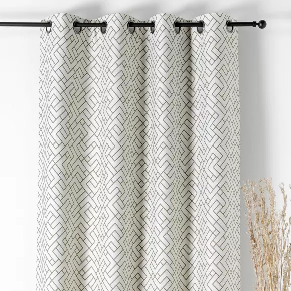 Rideau occultant isolant (140 x 240 cm) Artica Vert olive