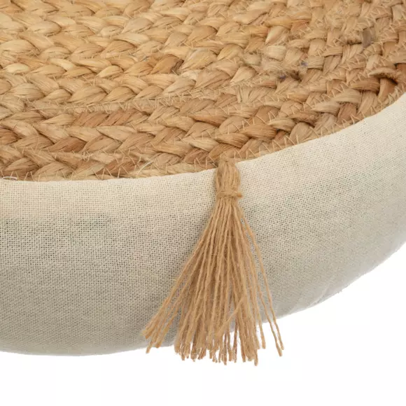 Coussin de sol (D38 cm) Ritual Beige 3