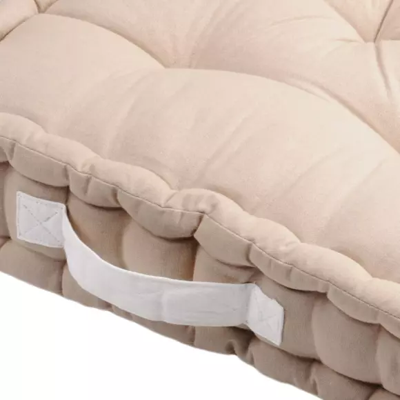 Coussin de sol (45 cm) Duo Beige 127