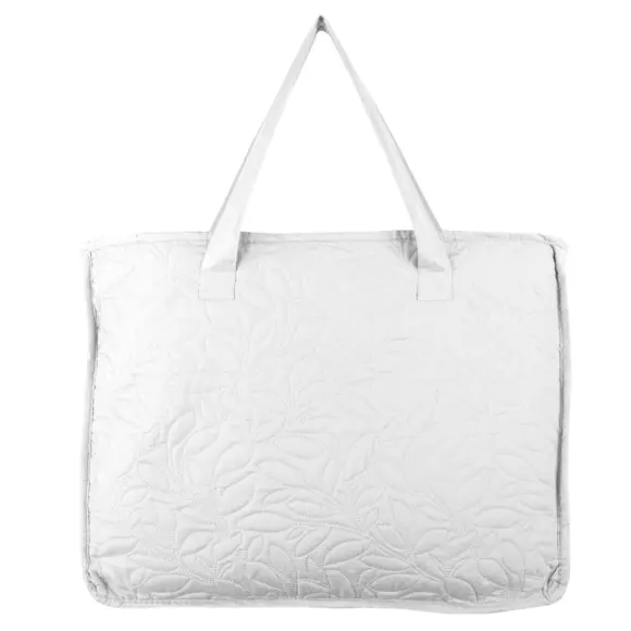 Colcha y funda de almohdón (260 x 240 cm) Cassandre Blanco 3