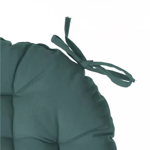 Cojín para silla redondo Datara 5 Botones Azul 2