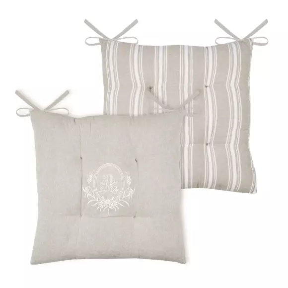 Cojín de silla Adelaïde Beige 2