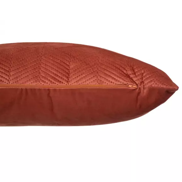 Cojín rectangular terciopelo (58 cm) Dolce Terracota