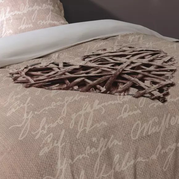 Funda nórdica y  dos fundas para almohadas cuadradas (260 cm) Woodlove 3