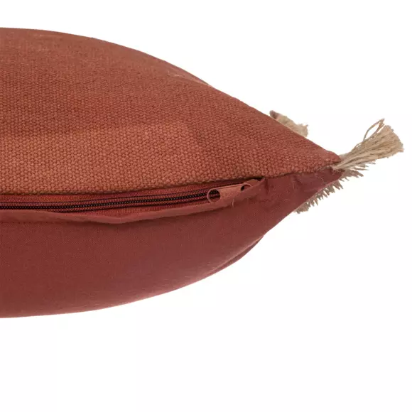 Coussin rectangulaire jute (58 cm) Bota Terracotta 2