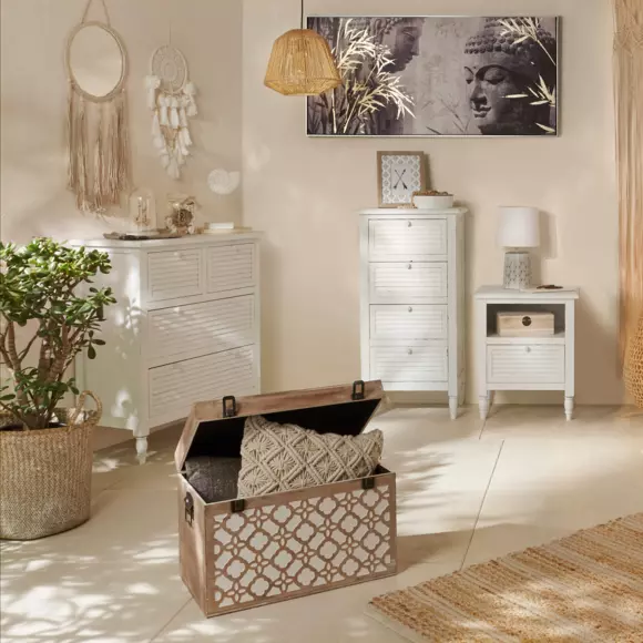 Sierkussen (40 cm) Macram Beige 2