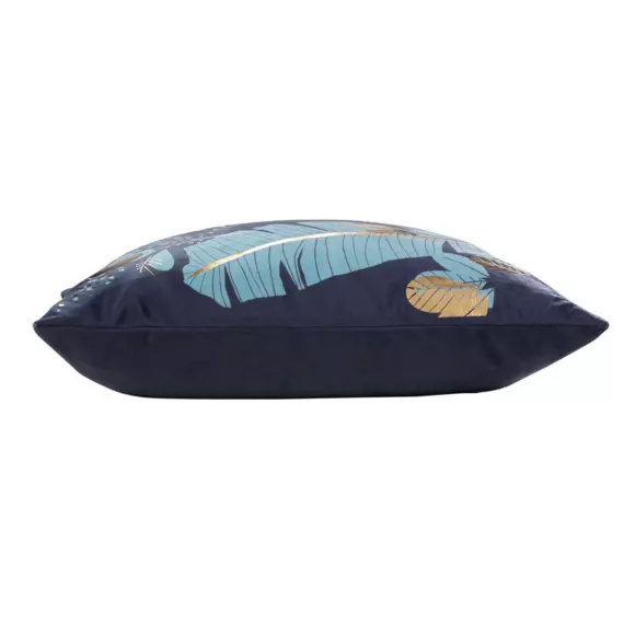 Housse de coussin carrée (40 cm) Prusseor Bleue 2