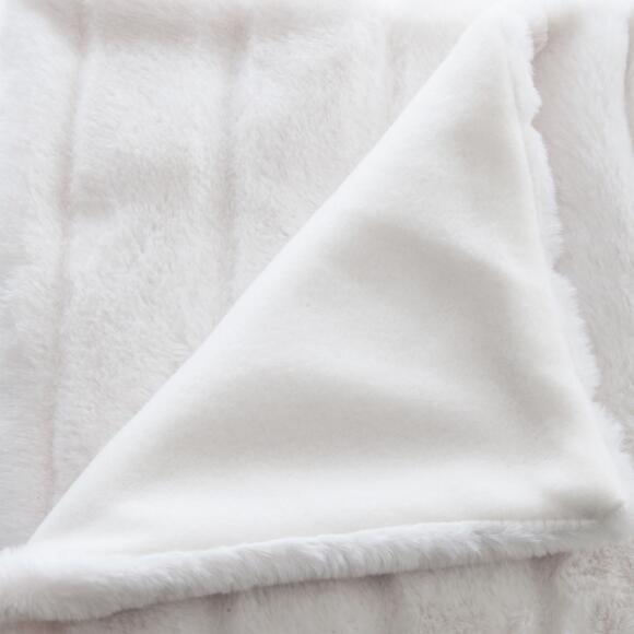 Plaid morbido (160 cm) Manoir Bianco 3