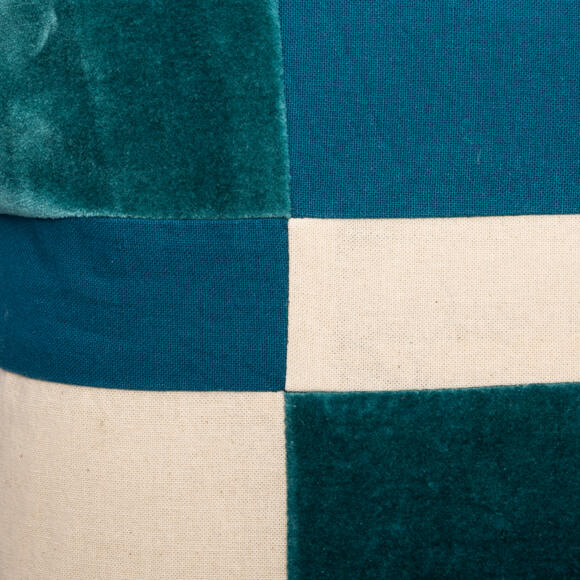 Cuscino quadrato (40 cm) Patch Blu 3