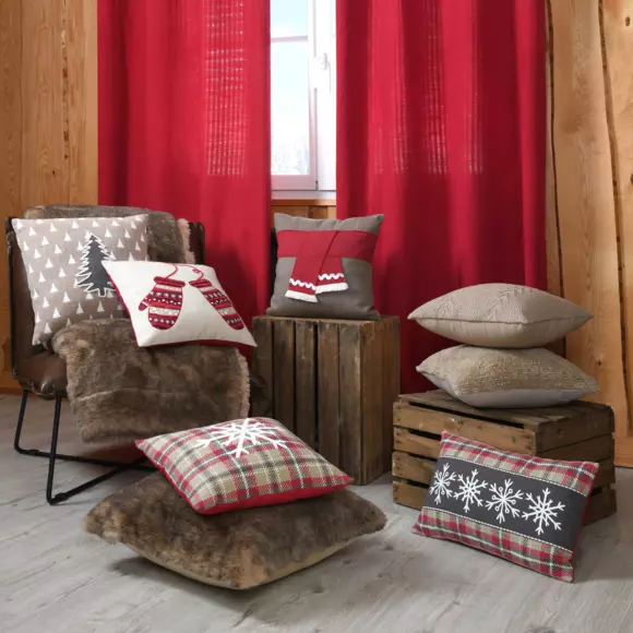 Coussin carré (40 cm) Megève Multicolore 2